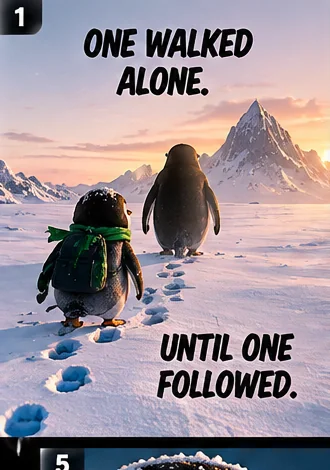 Second Penguin meme 1