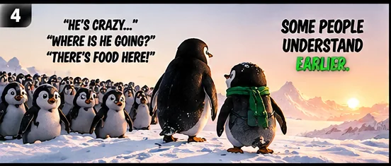 Second Penguin meme 4